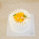 Mango Custard Cake 6"